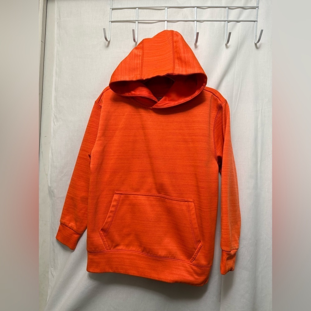 MTA Sport Kids Orange Hoodie Medium 8-10 Youth 0127 - Picture 2 of 7